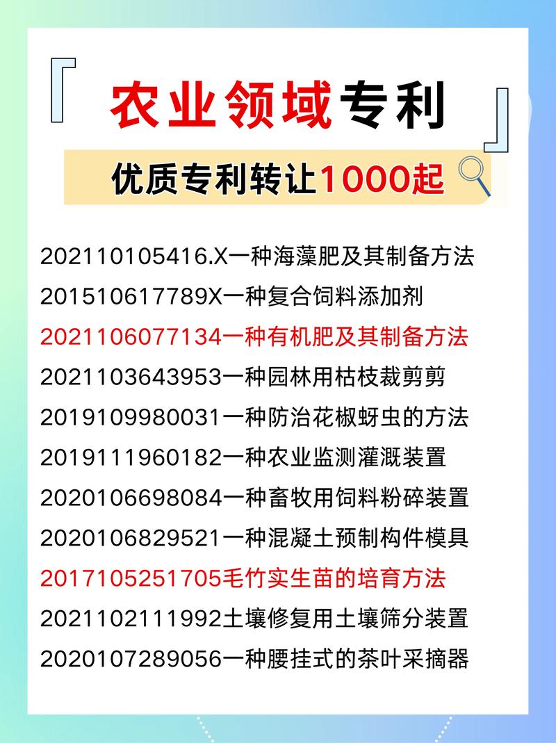 农业技术转让
